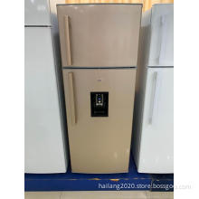 Double Door Top Freezer Refrigerator with Water Dispenser